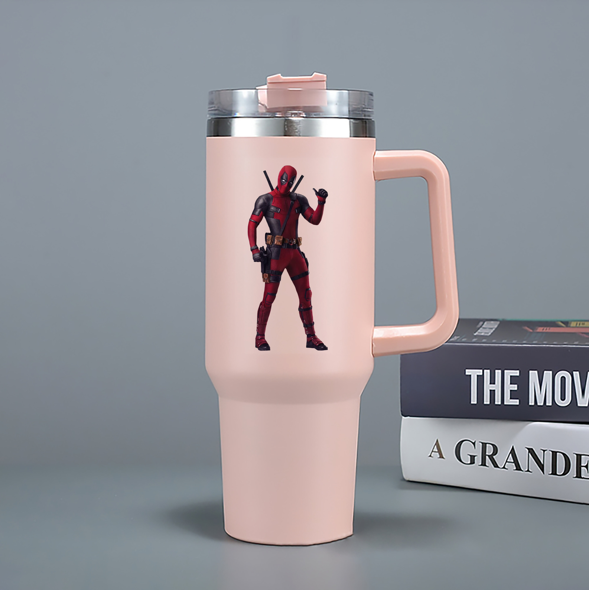 （画像用） Deadpool デッドプール 1200mL車用タンブラー（カラープリント）
